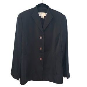 Doncaster Formal Black 3 Piece Suit Set Jacket/Tank/Skirt Size 10